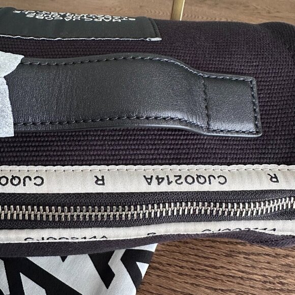 NWT! Marc Jacobs The Jacquard Duffle bag -Black Canvas - Picture 9 of 16